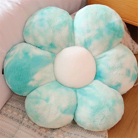 Flower Plush Cushion, Flower Shape Plush Cushion, Flower Floor Cushion, Seat Cushion, Sofa Cushion, Chair Cushion for Home and Garden (Rabbit Plush