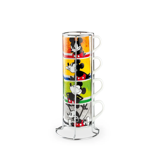 Mickey I Am 4 Piece Espresso Cup Set