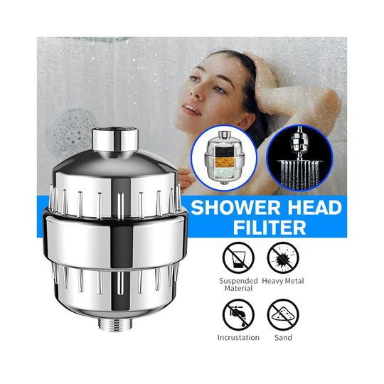 15 Stage Shower Filter with Vitamin C for Hard Water - High Output
