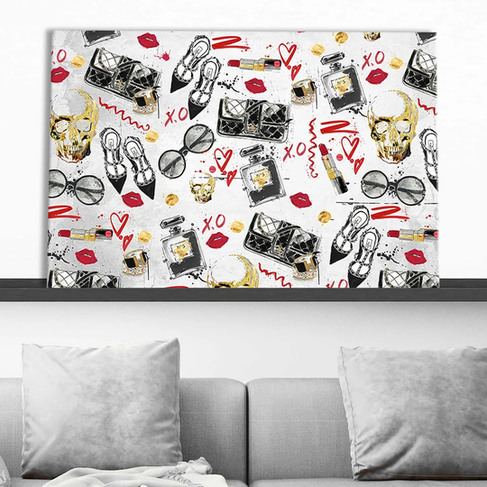 Fashion Victim 1 by Jodi - Wrapped Canvas Painting Print