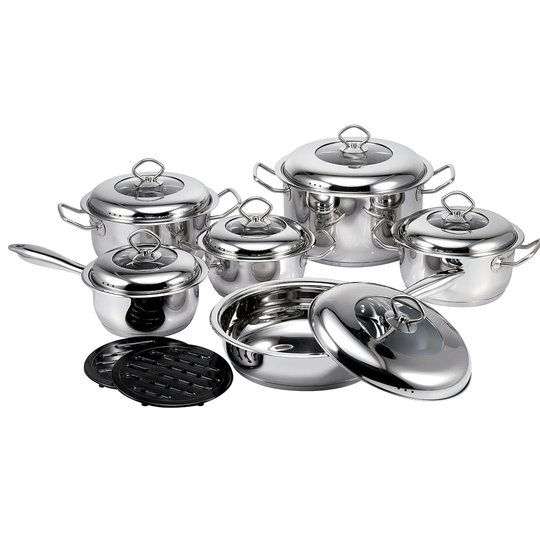 SBS Gourmet Royal 8 Piece Cookware Set