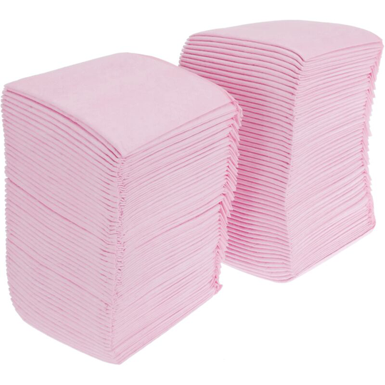 Dog training towels 40 units 60 x 60 cm pink - Primematik