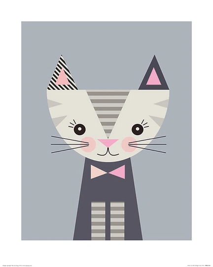 'Kitten' Graphic Art Print