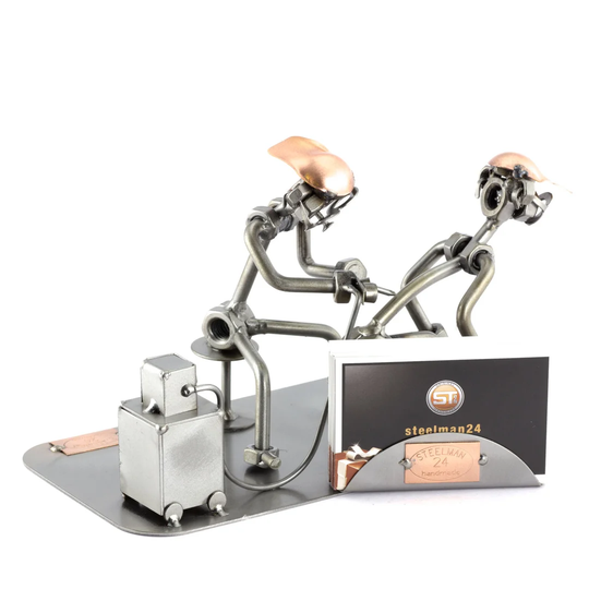 Tattoo Artist Screw Man Place Card Holder