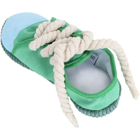 Dog Chew Toy, Squeak Dog Toy, Mini Sneaker Toy for Puppy, Small Medium Dogs, Birds, Cats, Ferrets, Rabbits, Guinea Pigs and Small Animals