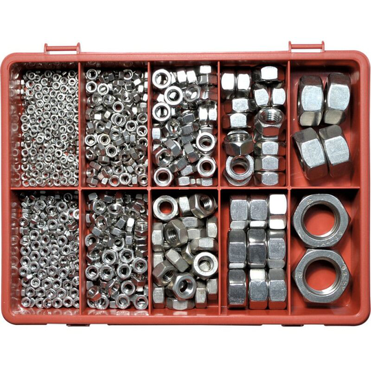 Qualfast - Metric Full Nut Kit A4 AVG-805PC