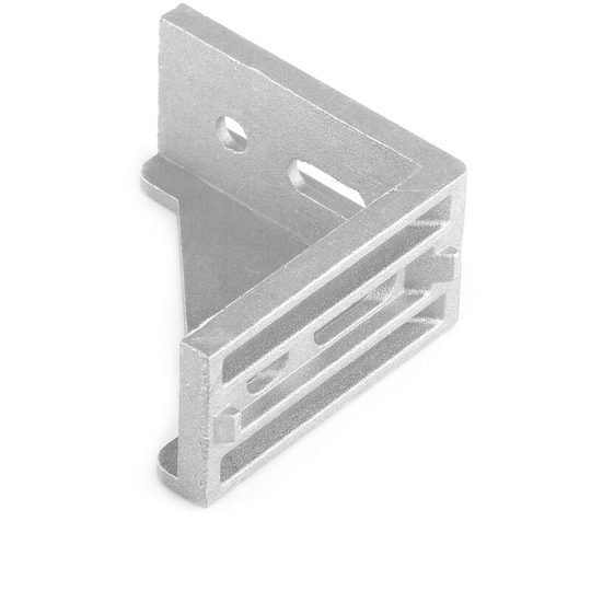 5pcs Aluminum Alloy l Shape Corner Bracket Right Angle Brace Fastener 58x58mm