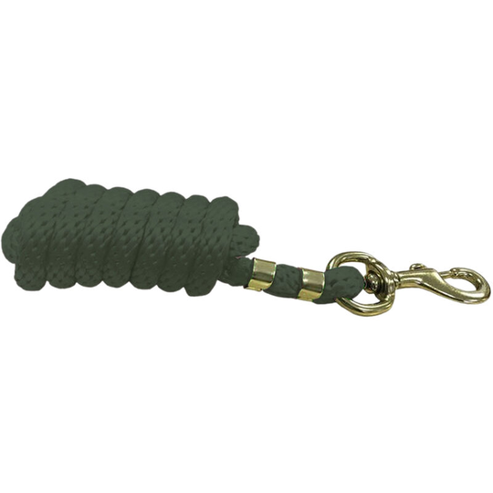 Topaz Horse Lead Rope (1.8m) (Dark Green) - Dark Green - Shires