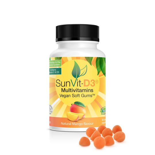 60 Multivitamin Gummies For Kids - Vegan Gummies with 11 Vitamins