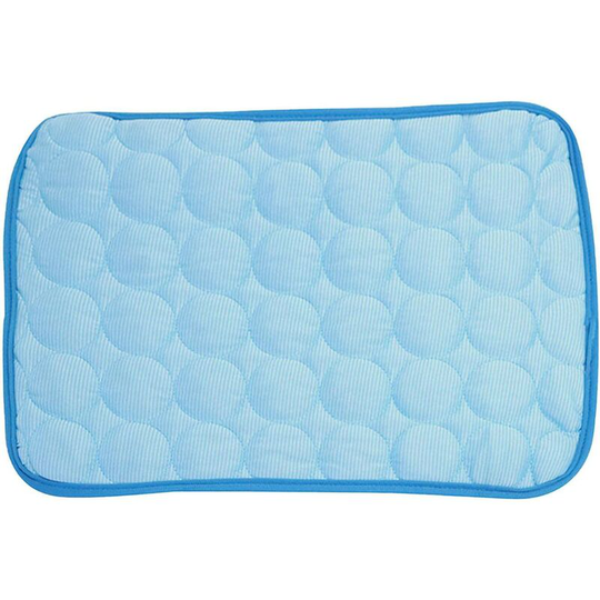 Summer Pet Ice Mat, Mesh Ice Silk Self-Cooling Pet Mat Reversible Mat Dog Cooling Pad Blanket, Cool Pat Cat Folding Mat