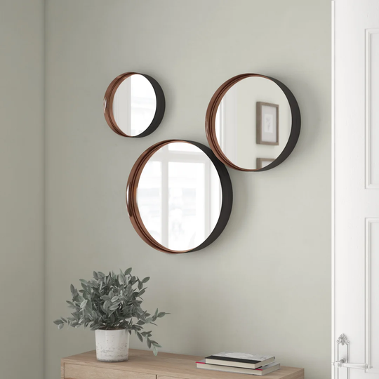 Gaen 3 Piece Mirror Set