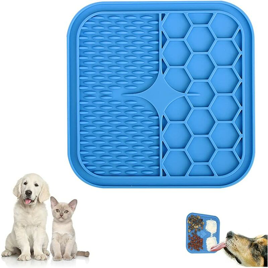 Dog Lick Mat, Lick Mat, Dog Slow Feeder Mat, Dog Lick Mat, Dog Lick Pad, Silicone Lick Mat, Lick Pad, Used for Small Dogs, 15 * 15cm