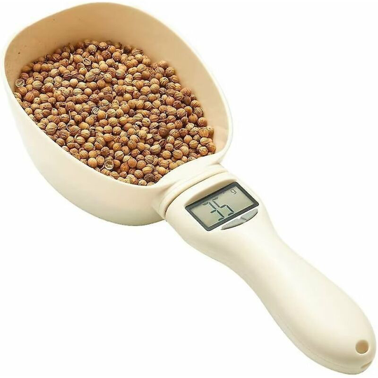 Pet Food Measuring Spoon Detachable Cat Food Measuring Spoon Digital Scale Spoon with lcd Display