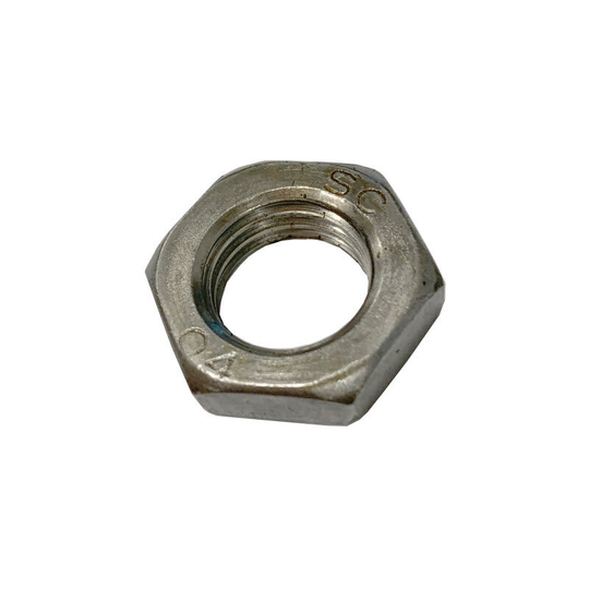M12 Hexagon Thin Nut - Din 439 - Self Colour Mild Steel