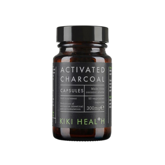 Kiki Health Activated Charcoal Vegicaps 50