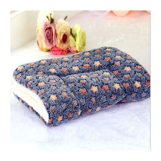 Dog Cat Covers Pet Fleece Fleece Fleew Carpet Soft Cushion Buffer For Puppy Kitten Star Pattern Xl - Thsinde