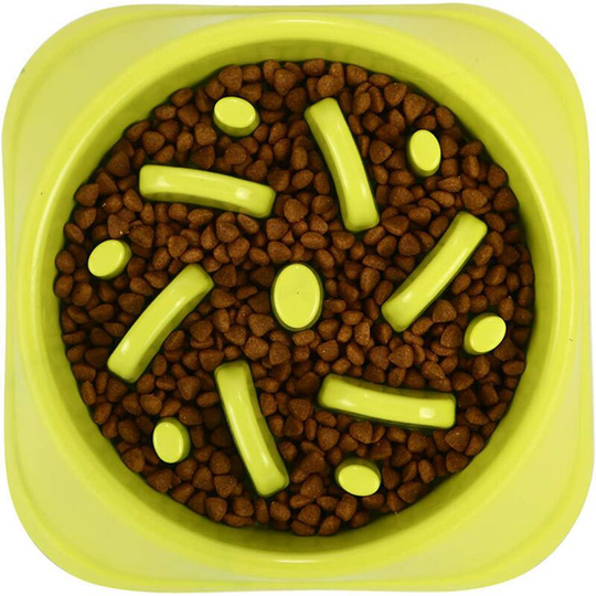 Soekavia - Anti Bloating Slow Feeding Bowl for Small, Medium Large Dogs and Cats, Anti-Gluttony Bowl Interactive Dog Cat Bowl Avoid Eating Quickly