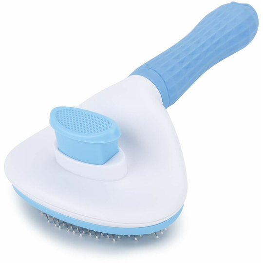 Self-Cleaning Slicker Brush, Grooming Brush for Dog, Cat, Rabbit - Easy to Remove, Pet Massager Tool Suitable for Long or Short Haired Pets
