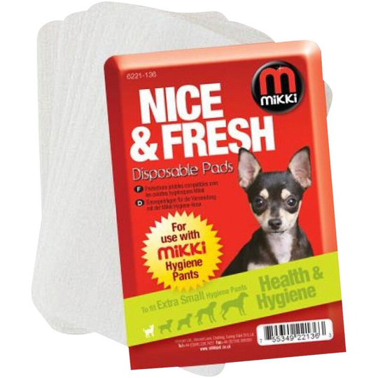 Interpet Mikki Hygiene Pads (Large - Extra Large) (May Vary) - May Vary