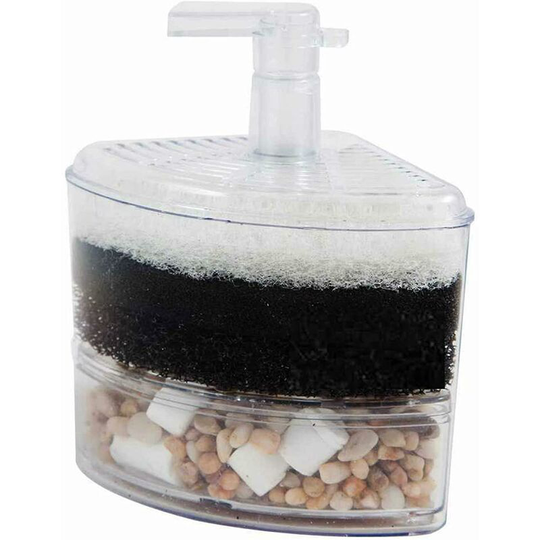 Heguyey - Corner Filter Aquarium Internal Air Operated Filter