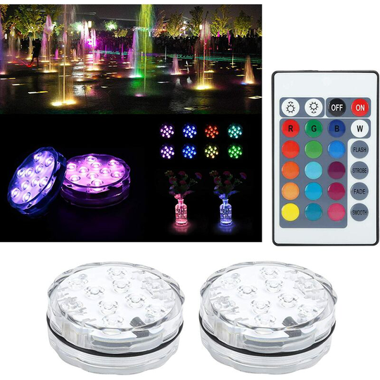Swimming Pool Light, Underwater Light, led Fish for Parks Fountain Glass Vase Swimming Pool