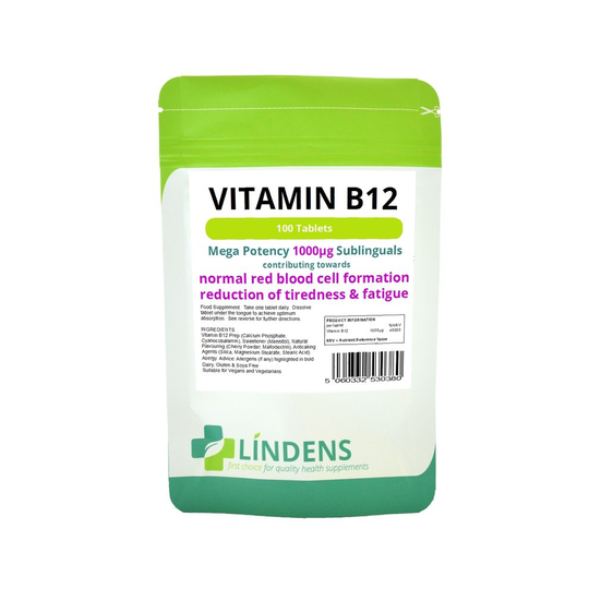 Vitamin B-12 1000mcg High Potency 1-a-day 2-PACK 200 Sublingual Tablets B B12