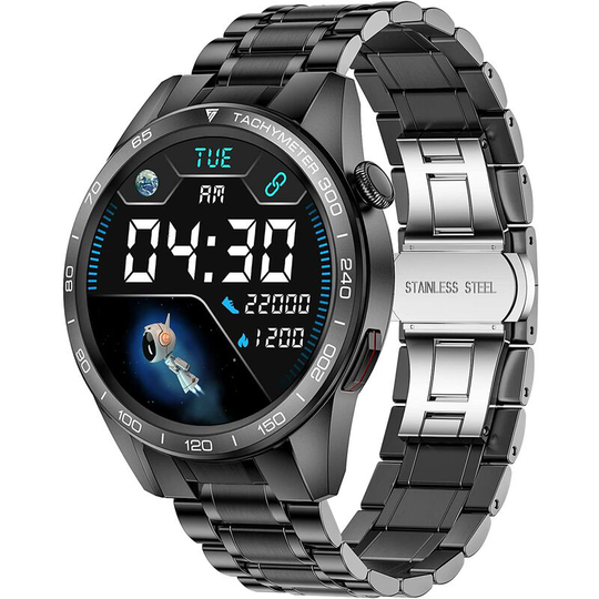 Thsinde - Smart Watch Men with Bluetooth Call, 1.32' hd Smart Watch with Sleep/Heart Rate Monitor/Message Notifications/10 Sports, IP67 Waterproof