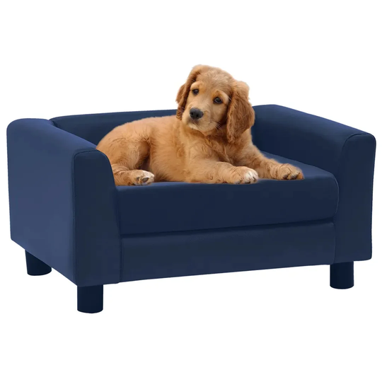 Haysi Dog Sofa in Blue