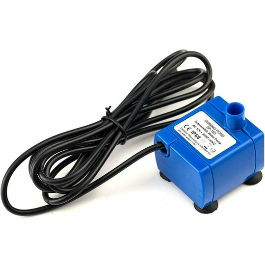 Safe Automatic Water Fountain For Dogs Cats Premium Non-slip Silicone Mat Water Fountain For 1.6L Flower Blue Water Pump