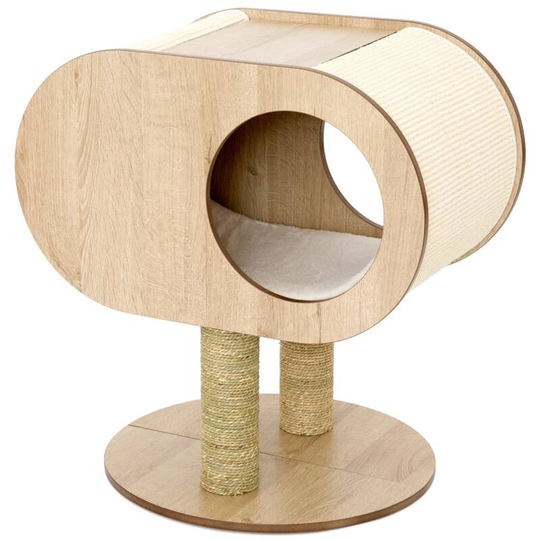 Cat Tree Cocoon Molly 48x48x62 cm Brown Jack And Vanilla Grey