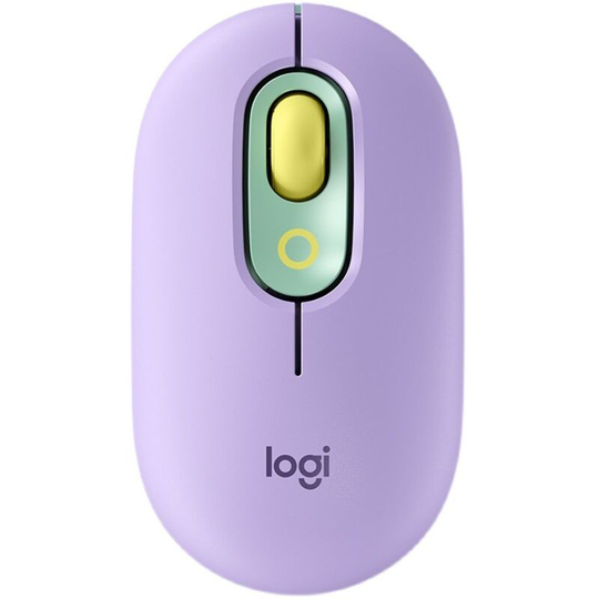 Mouse, Wireless Mouse with Customizable Emojis, Technology, Precision/Speed Scrolling, Compact Design, Bluetooth, usb, Multi-Device, os Compatible