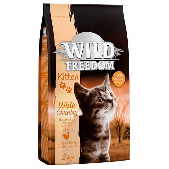 Wild Freedom Kitten Wide Country - Poultry - 2kg