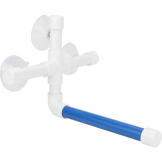 Parrot Perch - Plastic Bird Perch, Shower Stand, Pet Platform with Suction Cups