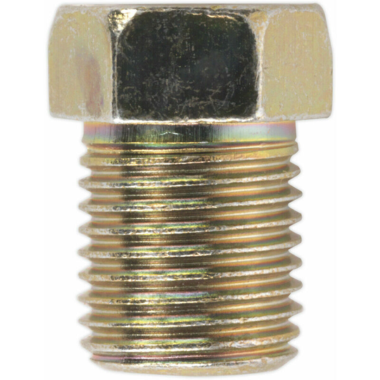 25 pack - M10 x 1mm Brake Pipe Nut - Full Thread Male - Suits 3/16 Inch Pipe