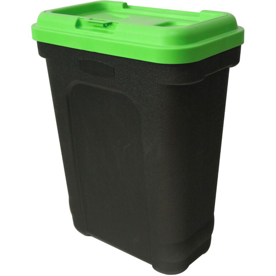 Dry Pet Food Storage Container with Integrated Scoop 15kg - Green - Green - KCT
