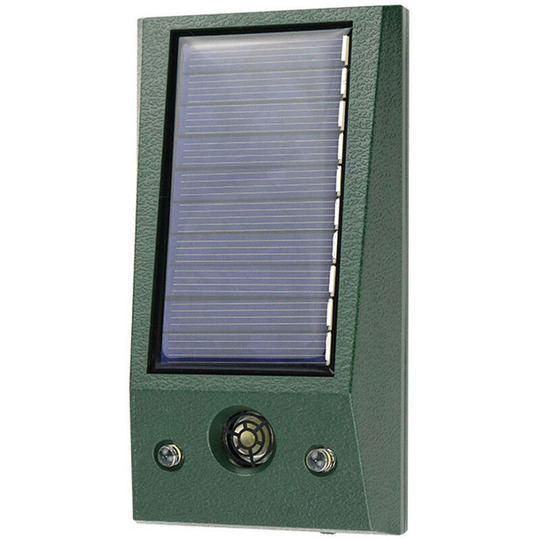 Ultrasonic Animal Repeller Solar Powered Rodent Repellent with Flashing LED Light Repel Rat Skunk Squirrel Deer Raccoon Fox Boar