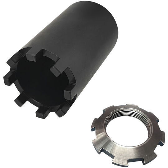 Gearboxing Gear Case Overdrive Mainshaft Nut Tool 600300 Replacement for Land Rover,model:Black