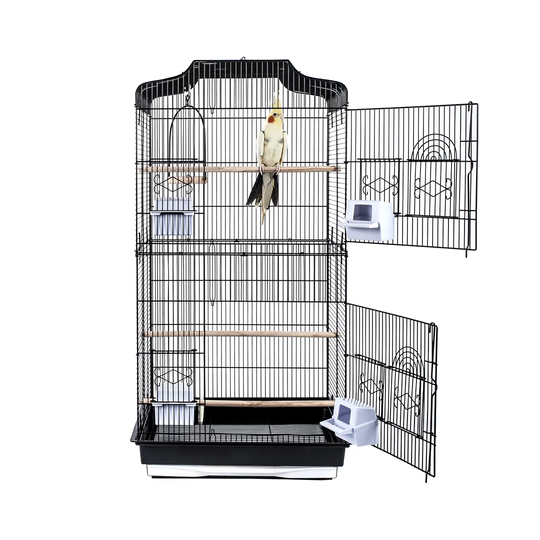 Chatteris Bird Cage in Black