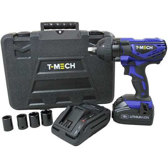 18V Impact Wrench - Blue - T-mech