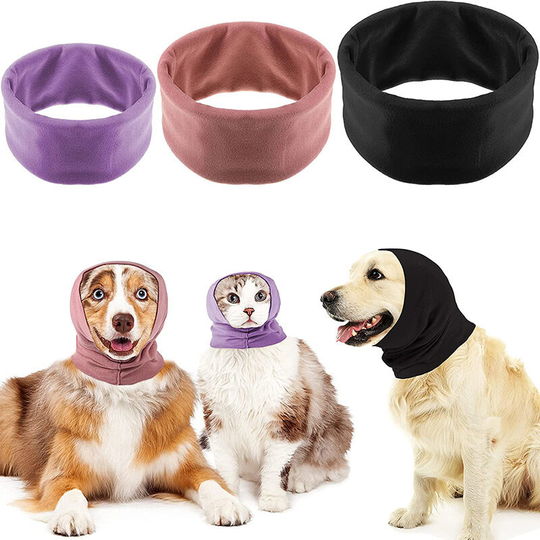 Dog Snood For Noise Dog Quiet Ear Covers Dog Ear Protectors For Dogs Cats Pets m - Thsinde
