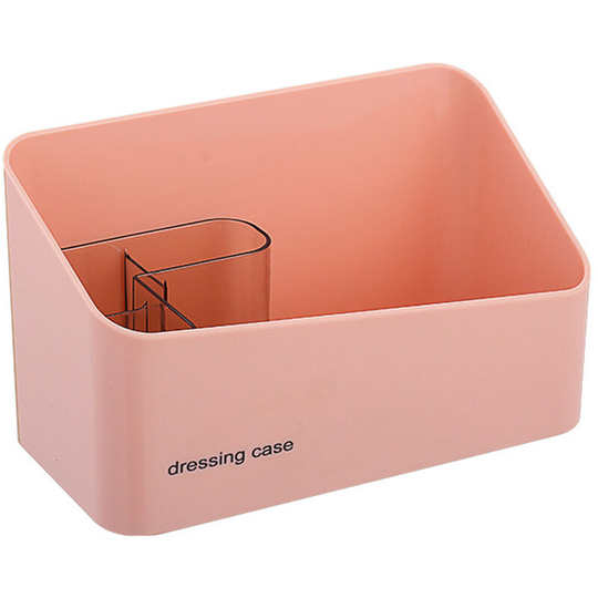 Pesce - Desktop drawer multi-compartment cosmetic storage box pink