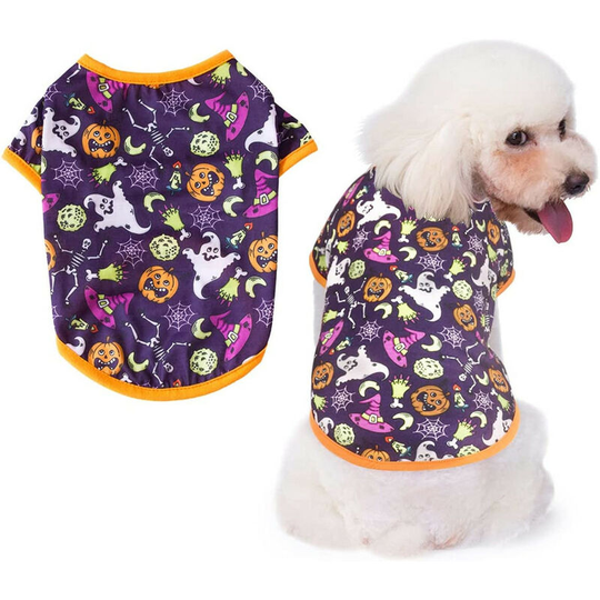 Halloween series new dog clothes (s) magic hat