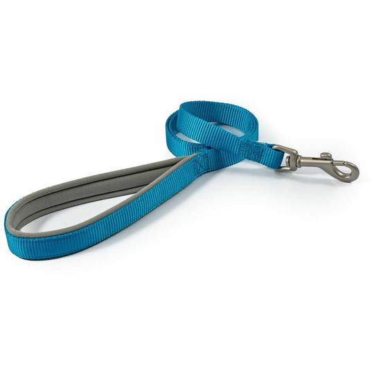 Viva Padded Lead Blue - 1 m x 19 Mm Blue - Ancol