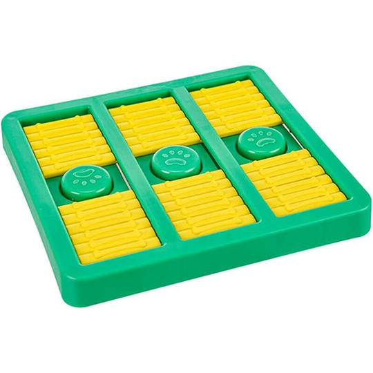 Osqi - Anti Glutton Dog Bowl Anti Glutton Cats Cat Puzzle Feeders Puzzle Bowls for Dogs Fun Feeding Dog Bowl Green