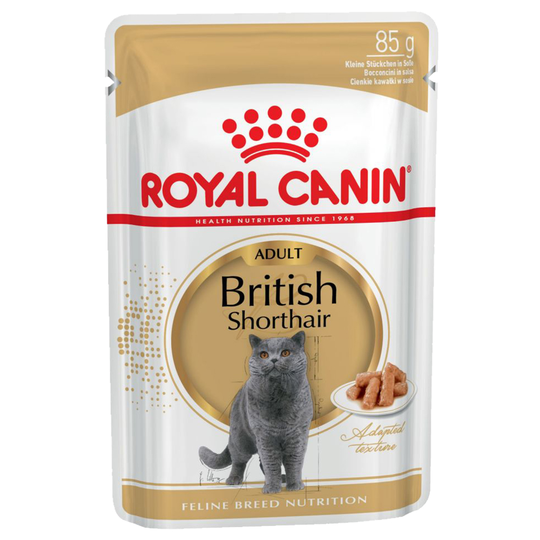 Royal Canin Breed British Shorthair - Saver Pack: 48 x 85g