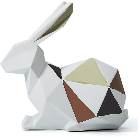 Naxunnn - Statue Figurine Rabbit Animal Sculpture Modern Rabbit Deco