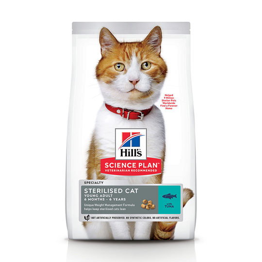 Hill's Science Plan Adult Sterilised Tuna - 3kg
