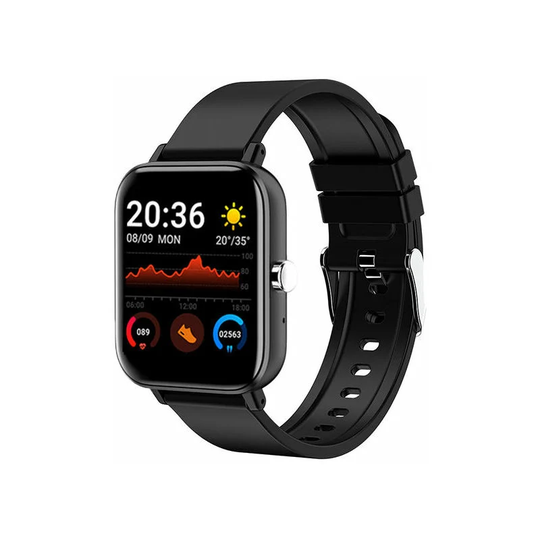 Smartwatch 1.5' IP67 Waterproof Sport Watch Pedometer Sleep/Heart Rate Blood Pressure Monitor, P8 Smart Watch