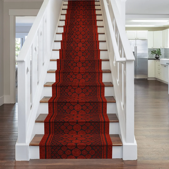 Abbott Red Stair Runner