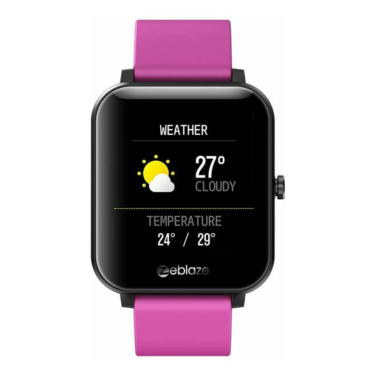 Smart Watch Watch Bluetooth Call Blood Pressure Blood Oxygen Heart Rate Monitoring Music Remote Control Touch Screen Purple